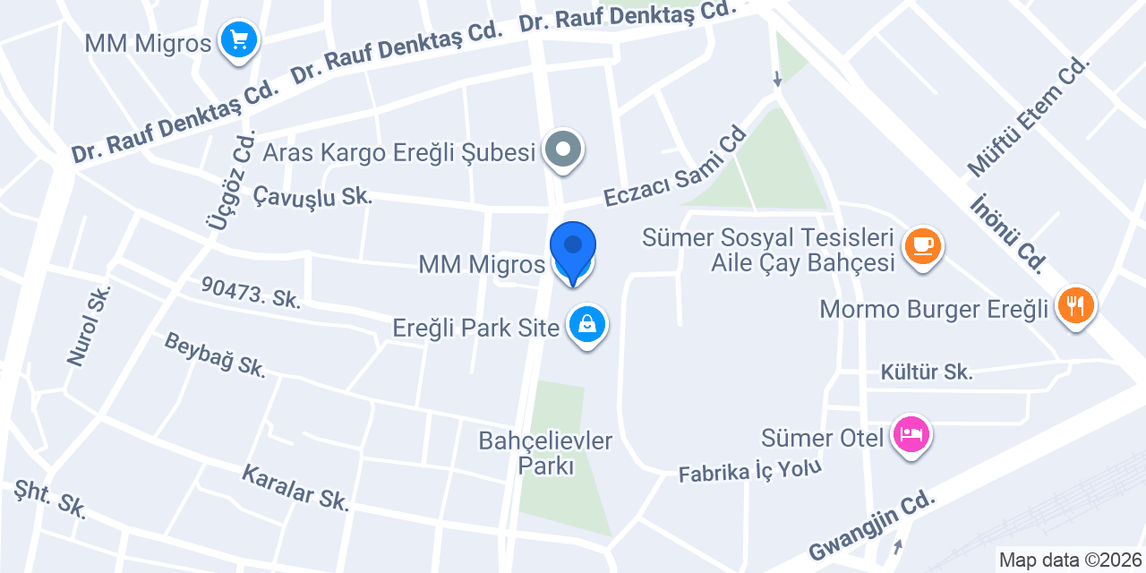 MM Migros konumu