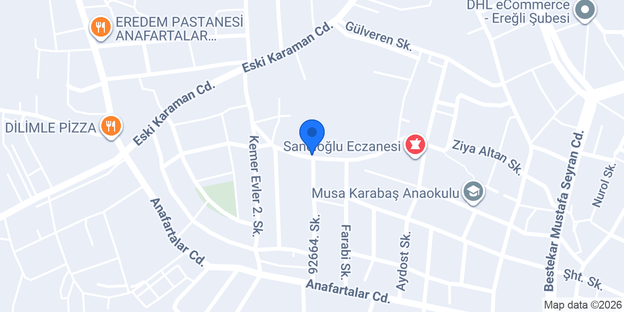 Düş Bahçesi Akademi konumu