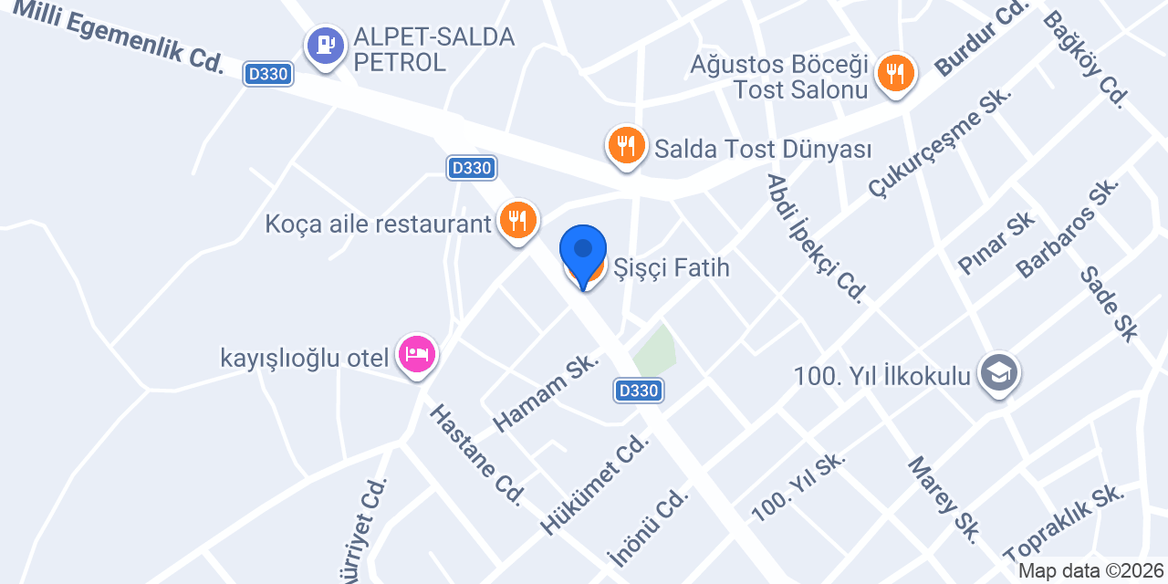 Doygör aile lokantası konumu
