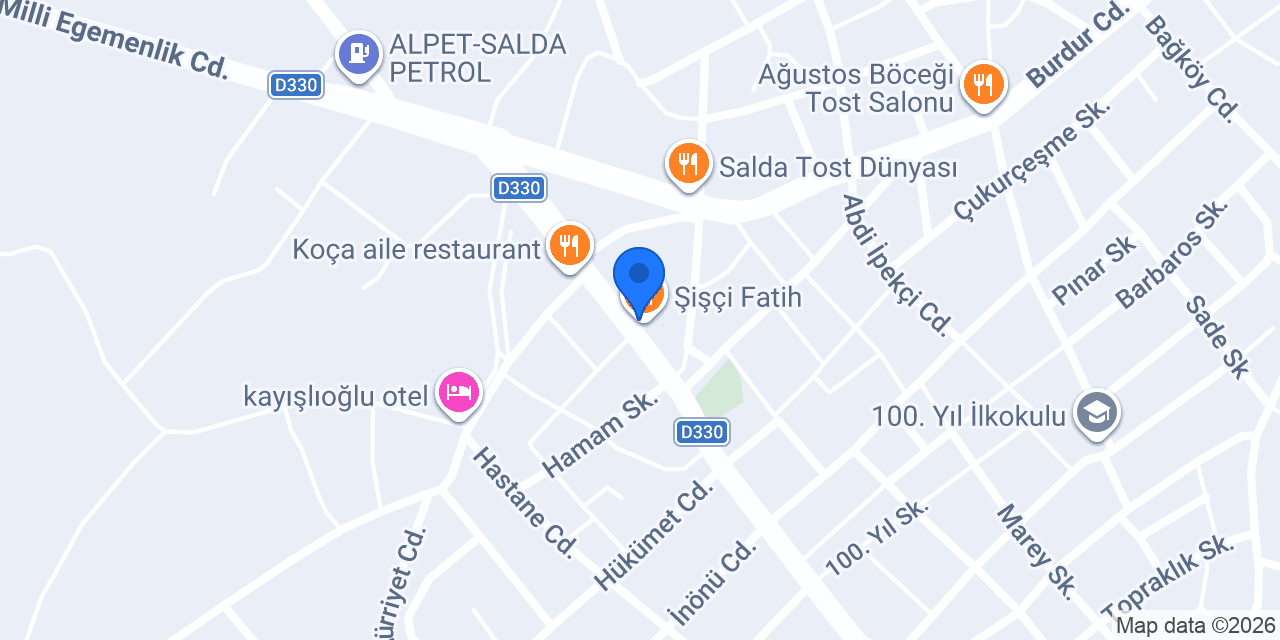 GÖZGÖZ CAFE konumu