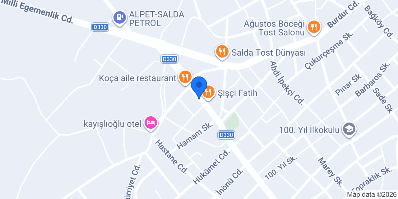 Altın Aile Kasabı konumu