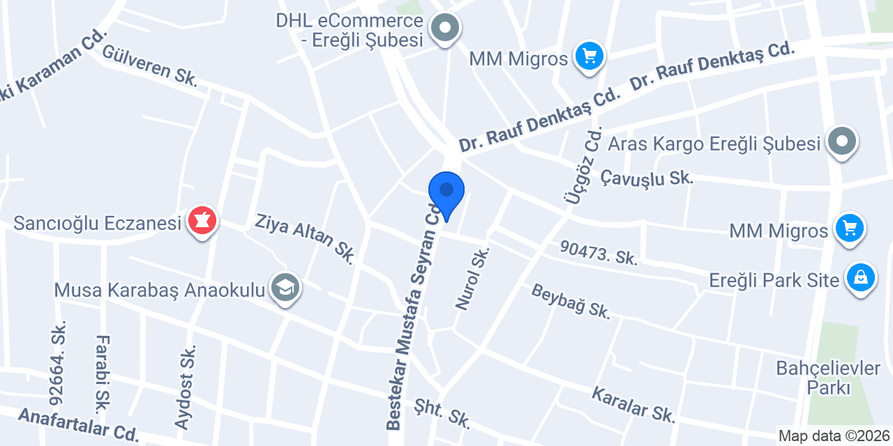 Ömer Erkek Kuaförü konumu