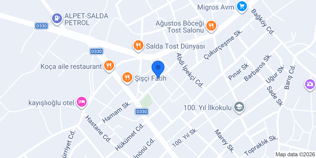 Sadıc Erkek Kuaför konumu