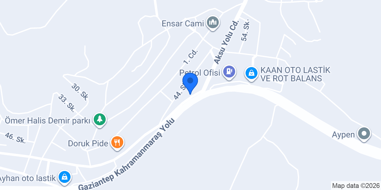Gözlügöl et &Mangal konumu