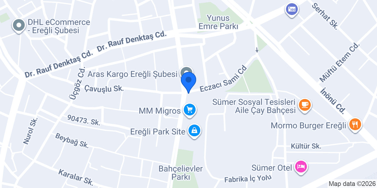 Komagene Etsiz Çiğ Köfte konumu
