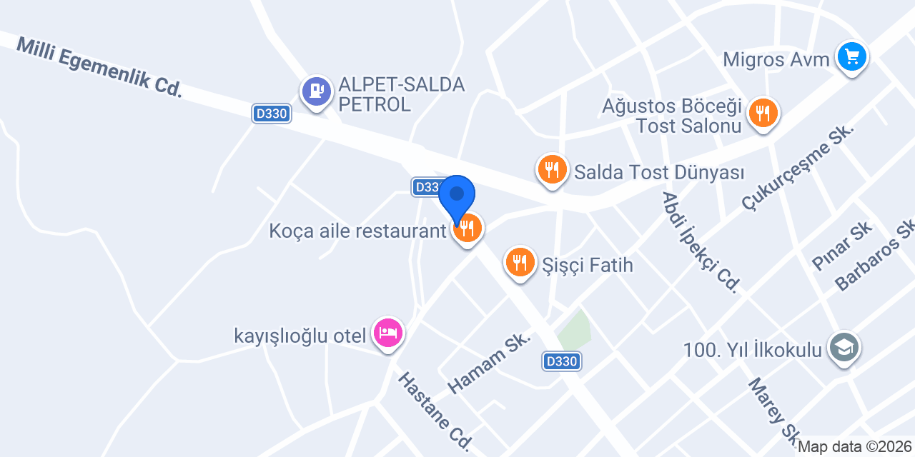 Yağmur Petshop konumu