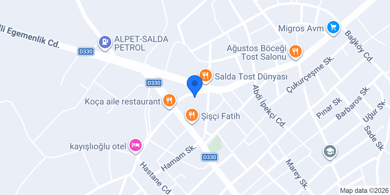 KAR PİDE SALONU konumu