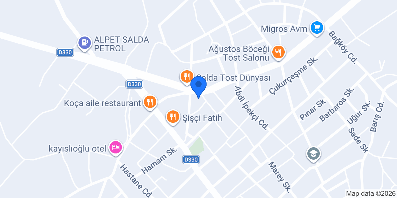 Ercan Yapı Market konumu