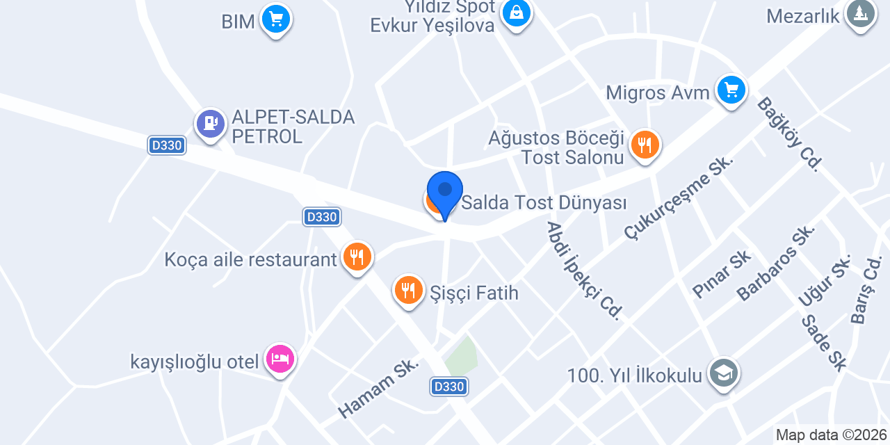 HASIR TOST konumu
