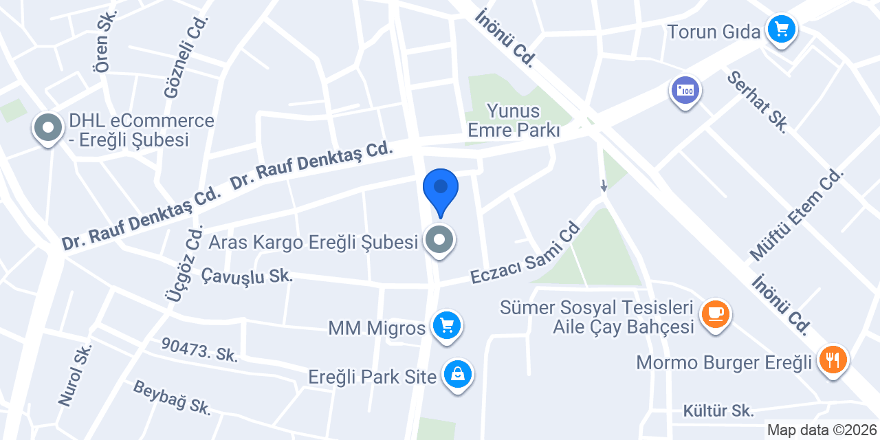 Defne Çiçek Dünyası konumu