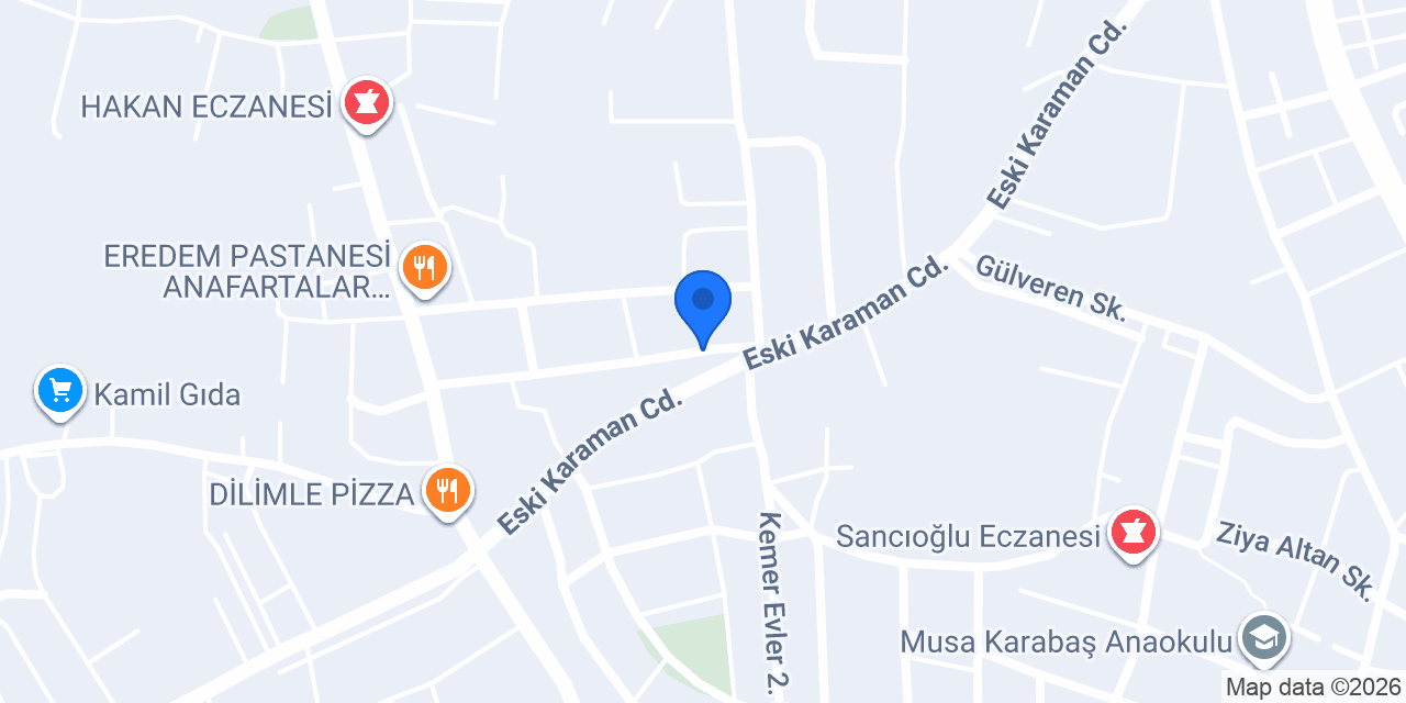 KNS Ahşap konumu