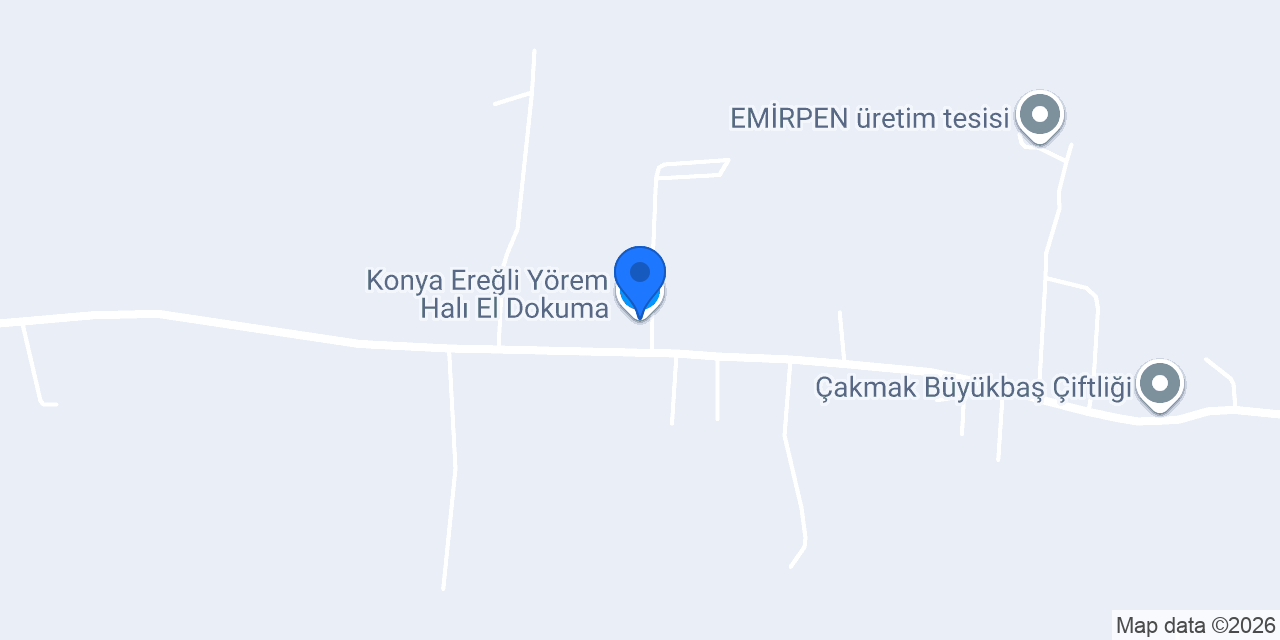 Konya Ereğli Yörem Halı El Dokuma konumu