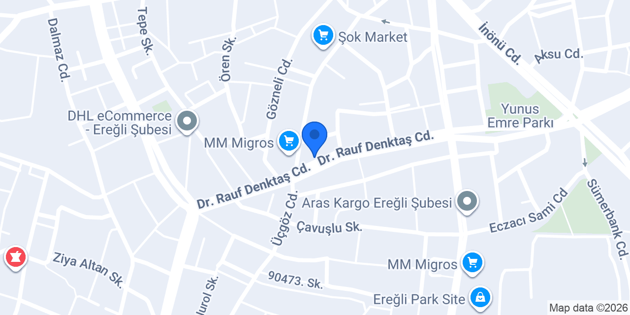 İdeal Life Fizyoterapi Merkezi konumu