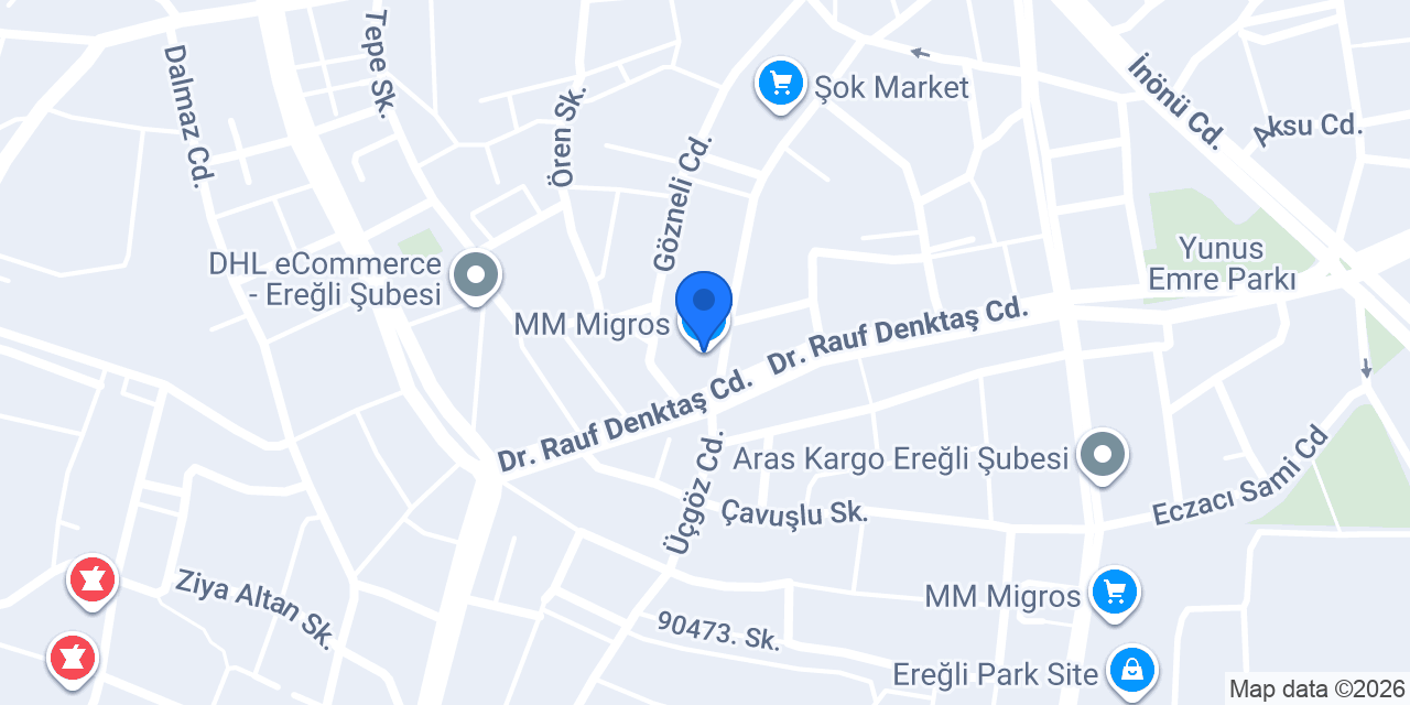 MM Migros konumu