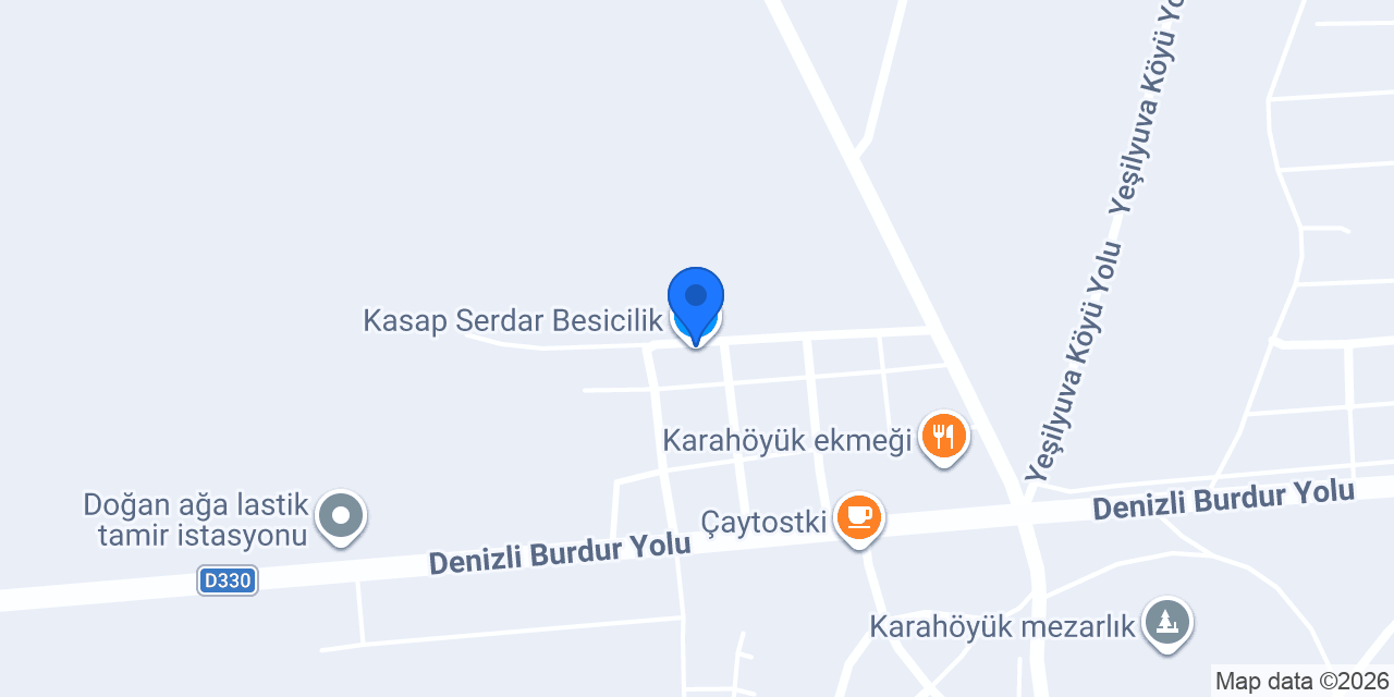 Kasap Serdar Besicilik konumu