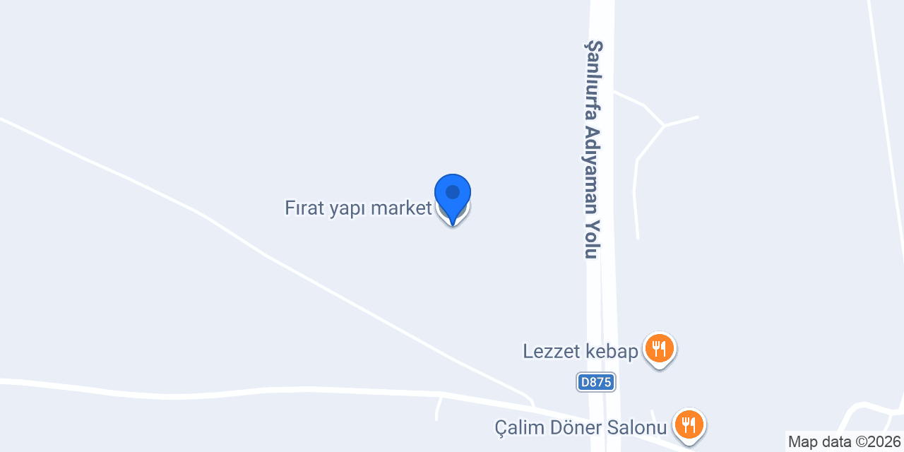 Fırat yapı market konumu