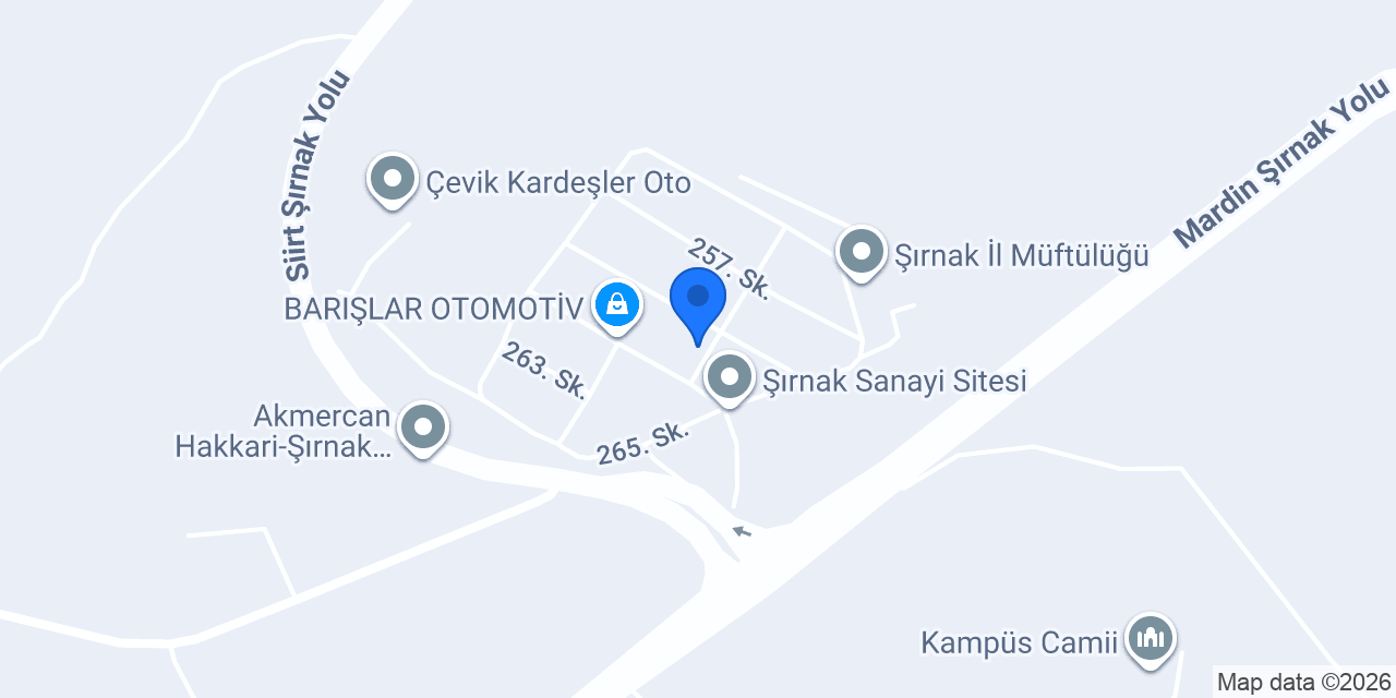 Aral oto konumu