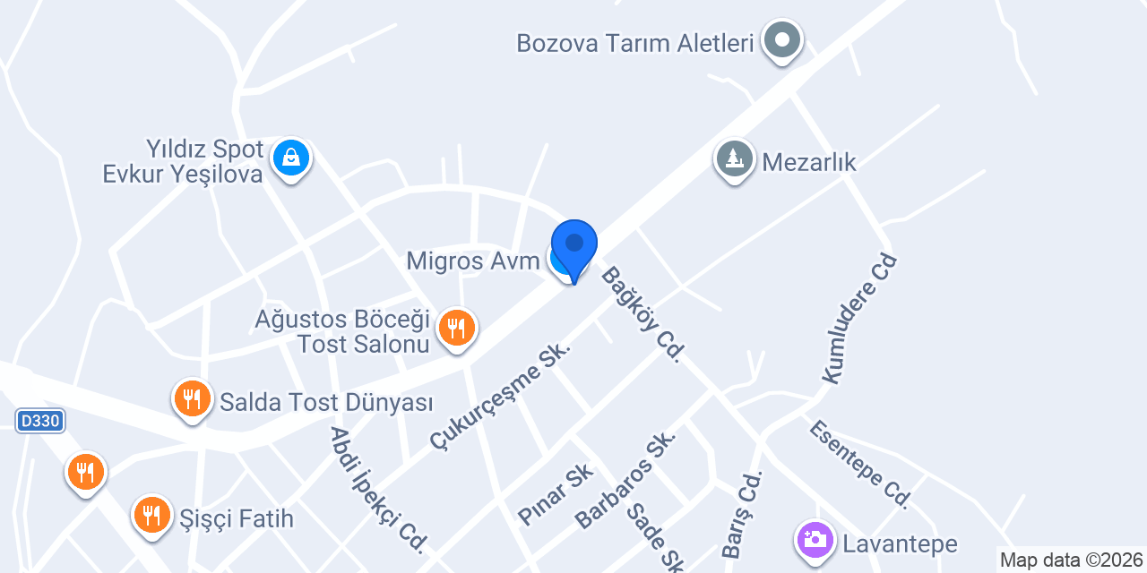 Migros Jet konumu