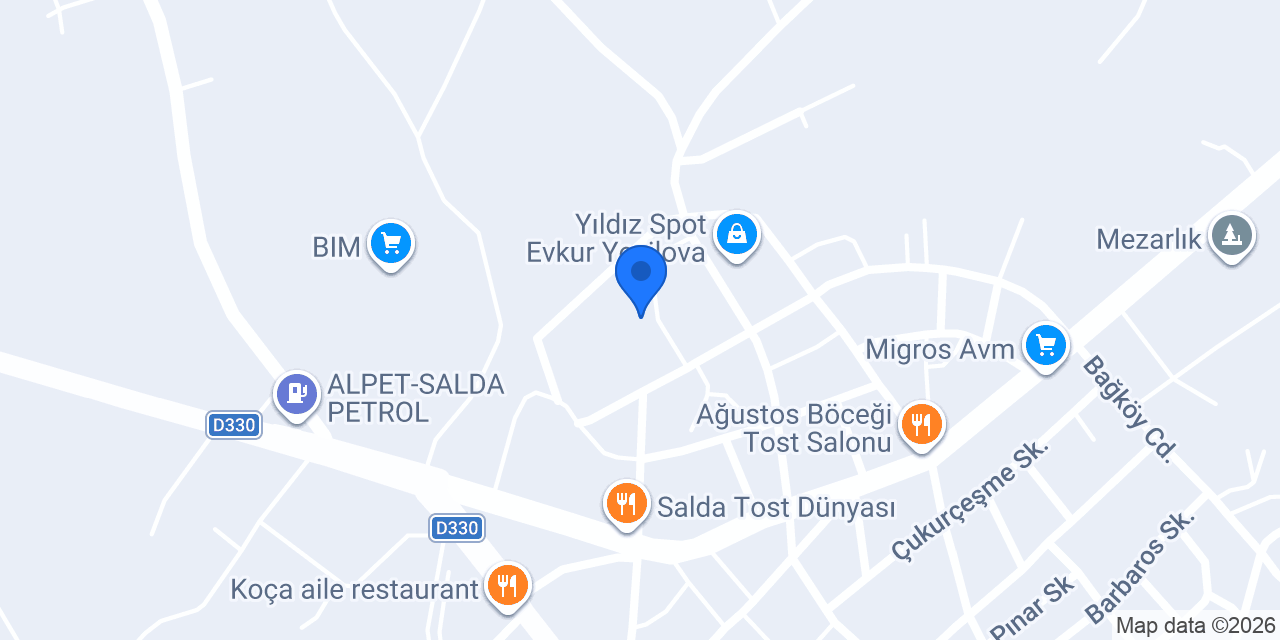 Onur Cafe konumu