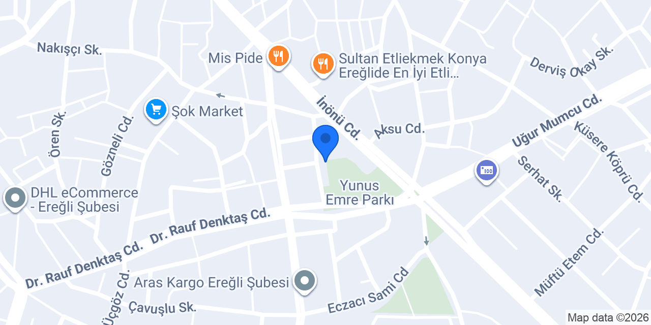 Ereğli Site'm Taksi konumu
