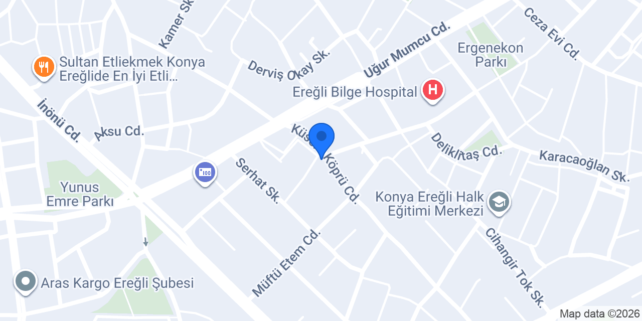 Özel Ereğli Şahika İlköğretim Okulu konumu