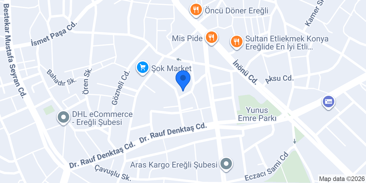 Erd Erdaşoğlu turizm ve Seyehat acentası konumu