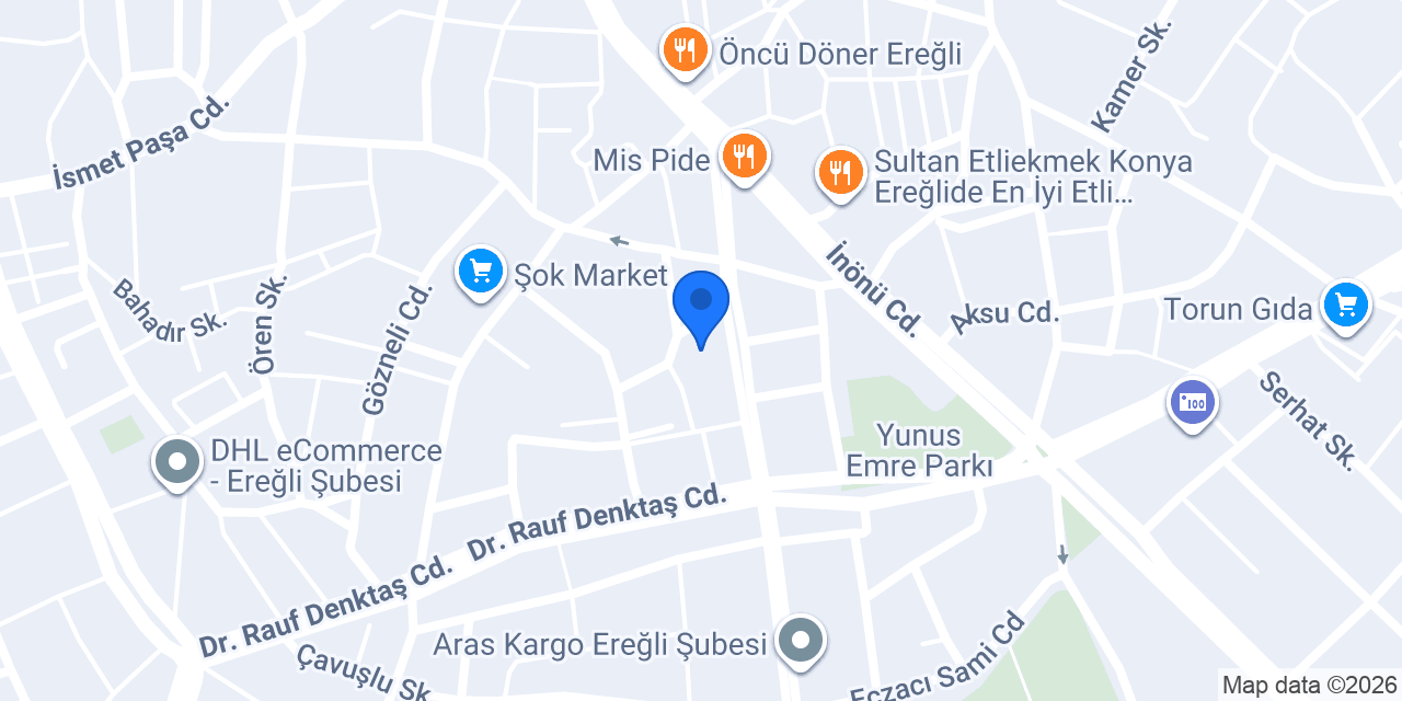 Maystro Kuaför Ali konumu