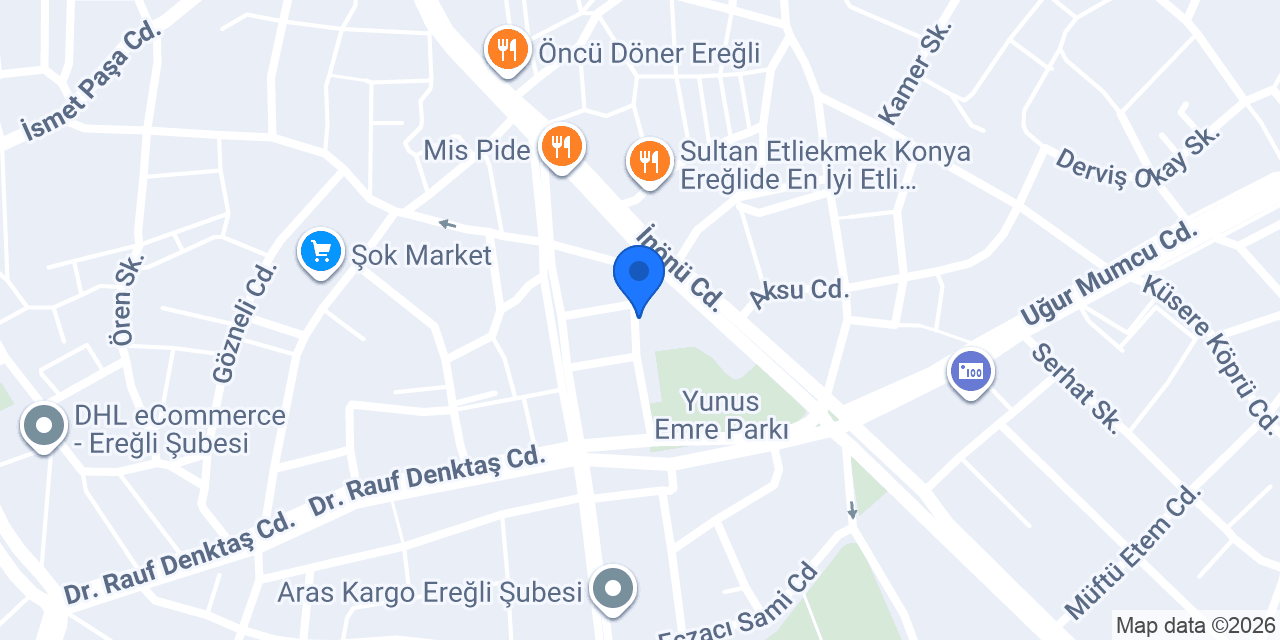 Yücel Elektronik konumu