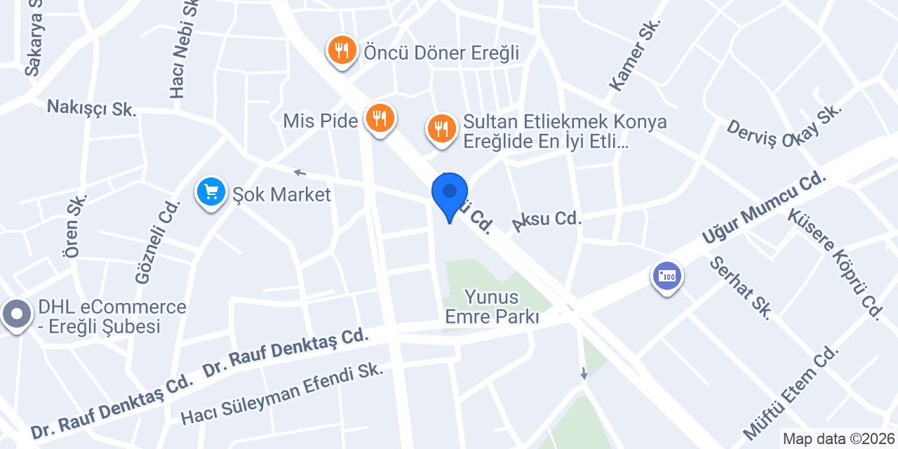 Cansın Optik konumu