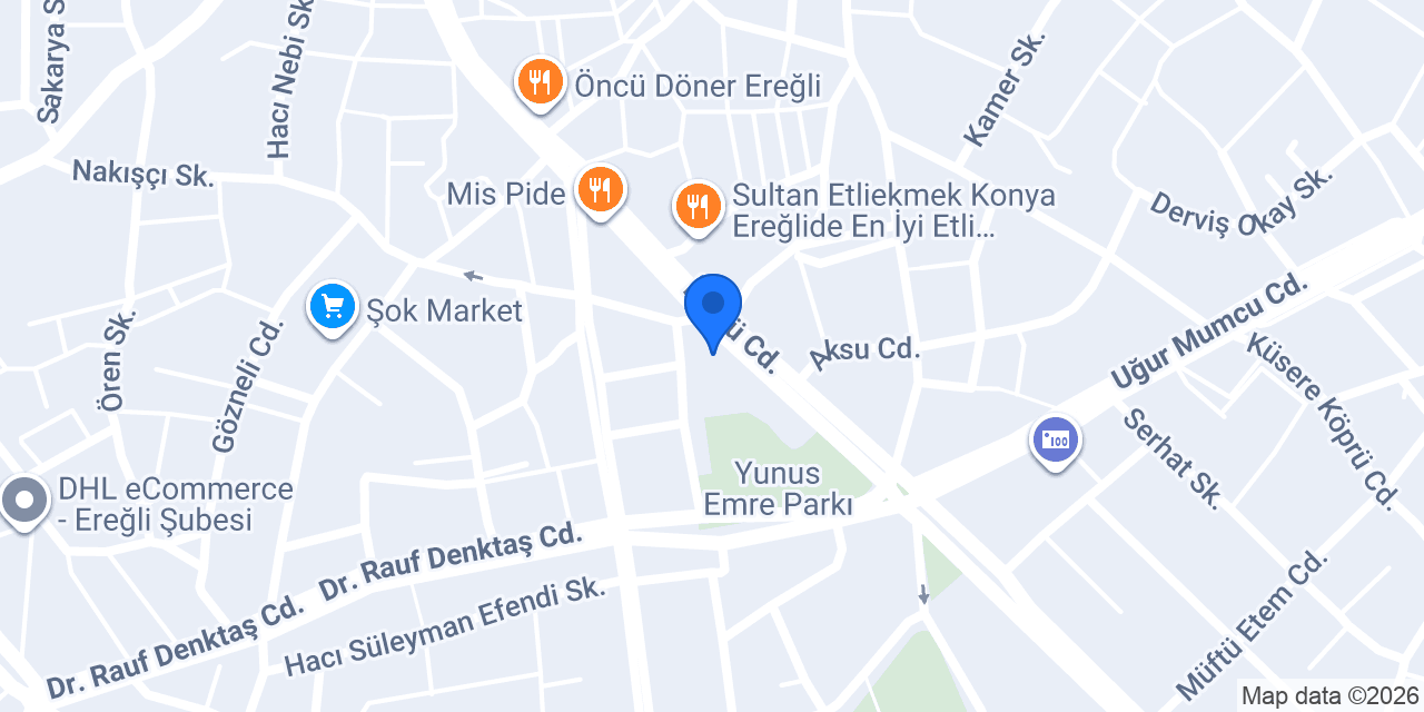 Cheff Döner konumu