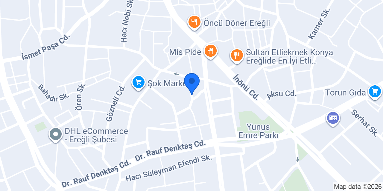 Ereğli Elit Çiçekçilik konumu