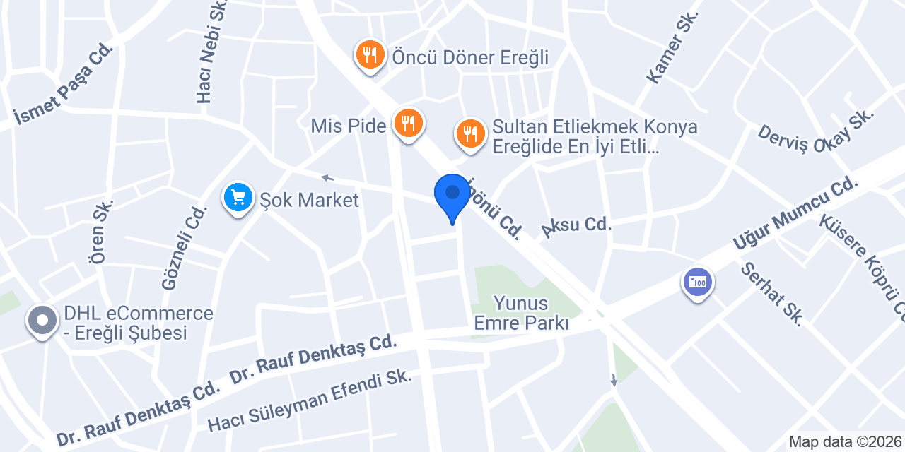 KARACA EMLAK konumu
