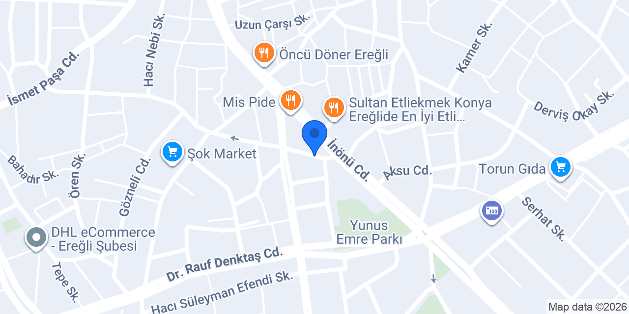 Toros Hukuk Bürosu Ereğli konumu