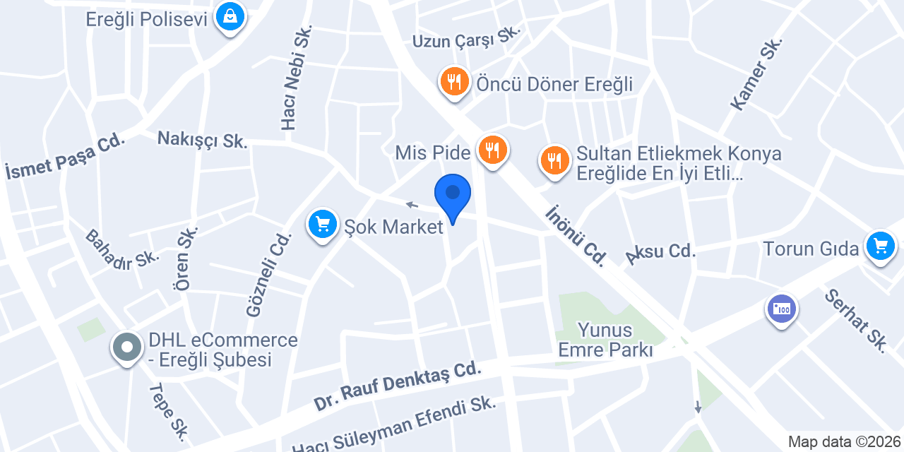 Eregli Trend Yapı - Dekorasyon konumu