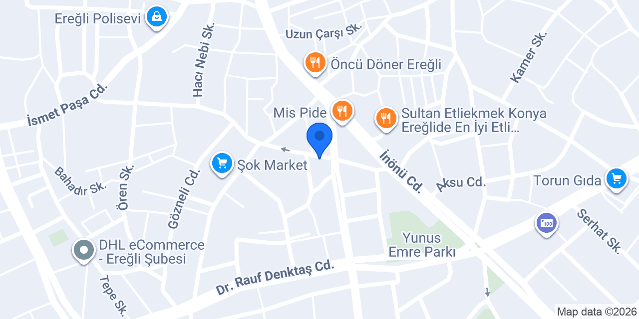 Fizik Tedavi Merkezi|Ereğli konumu