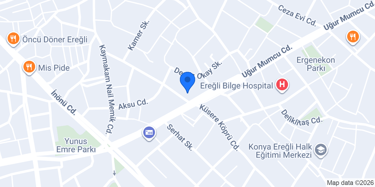 Altın Sayfa Eğitim kurumları konumu