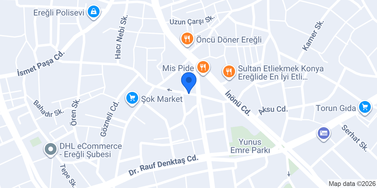Konya Ereğli Psikolog İrem Tuna konumu