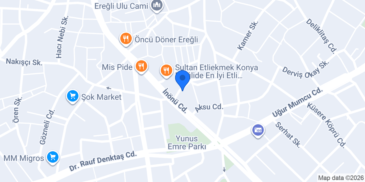 Can Emlak Ereğli konumu