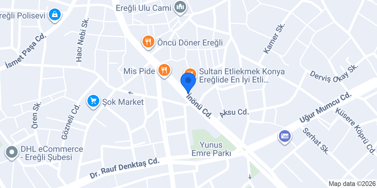 TUNCA EMLAK konumu