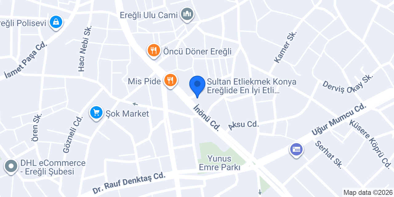 AYHAN HUKUK BÜROSU konumu