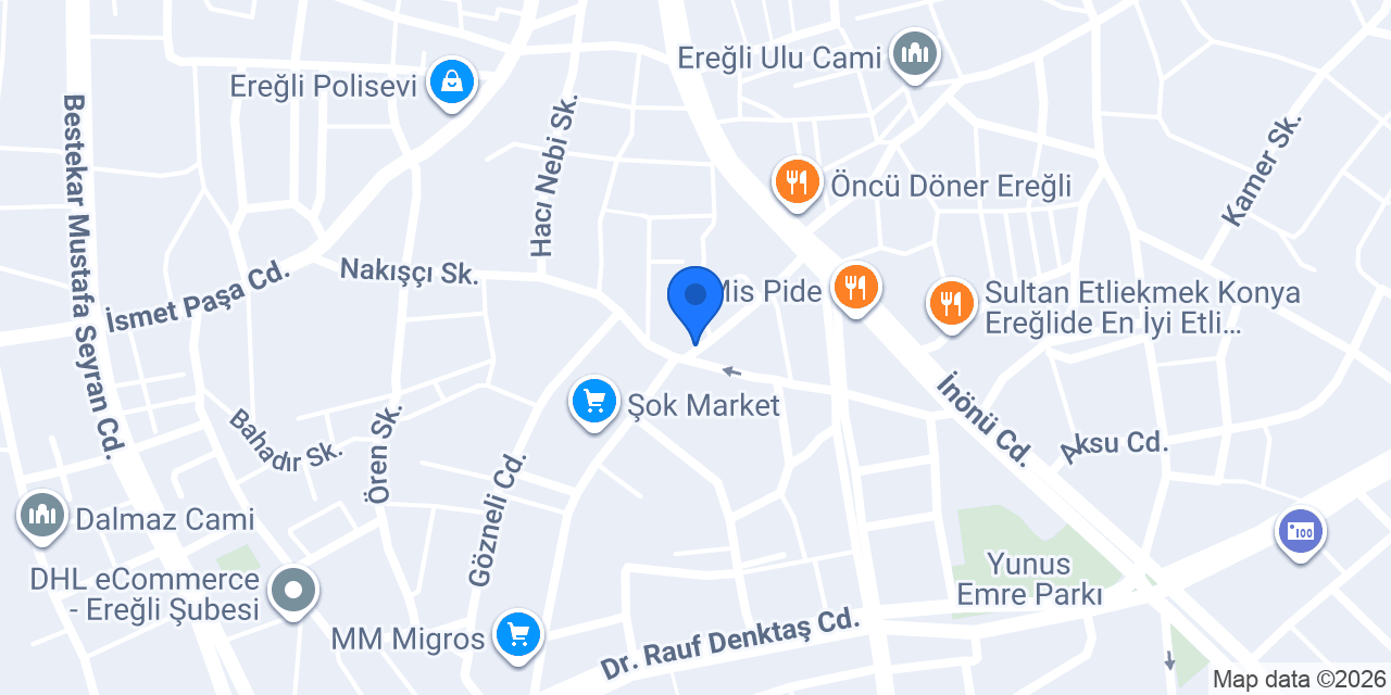GÜLHASAR DANIŞMANLIK EREĞLİ konumu
