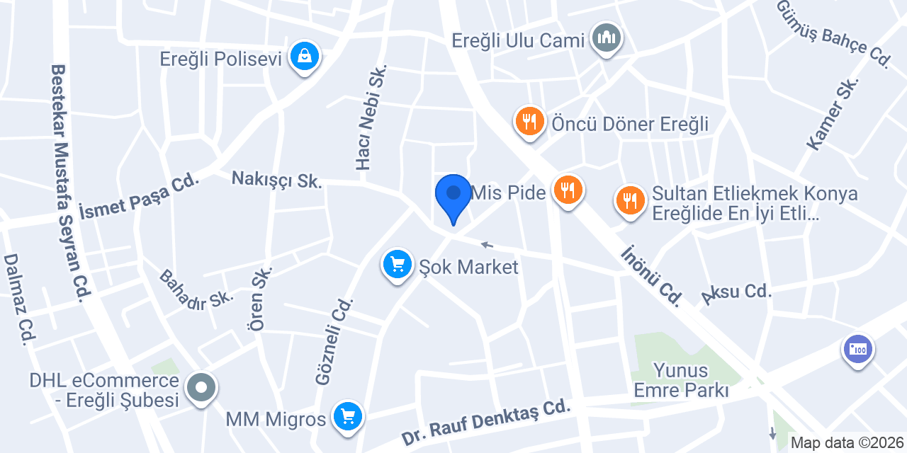 Ankara dönercisi konumu