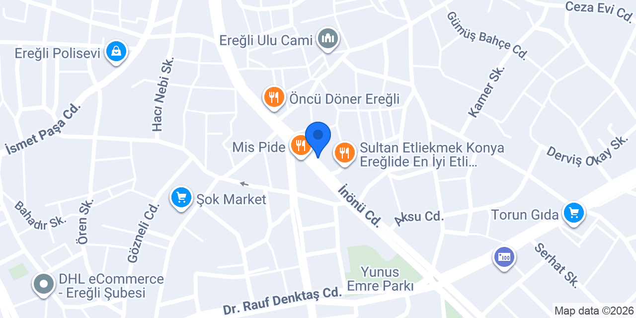 Peker İnşaat konumu