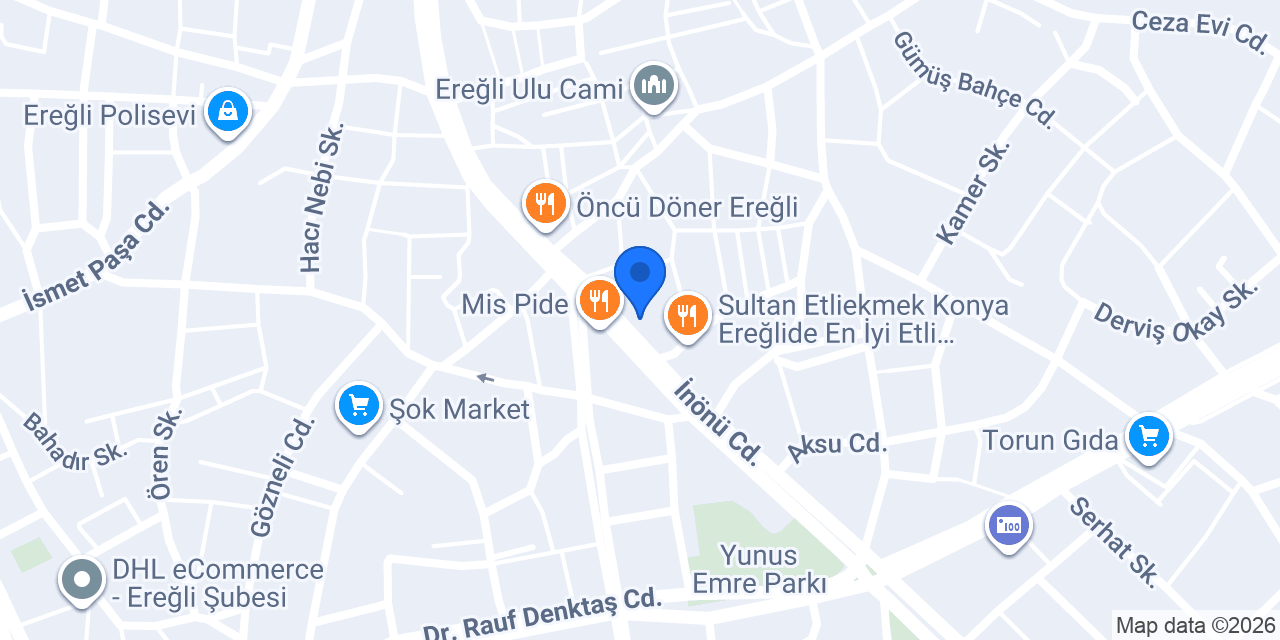 ÜSTÜNDAĞ HUKUK BÜROSU konumu