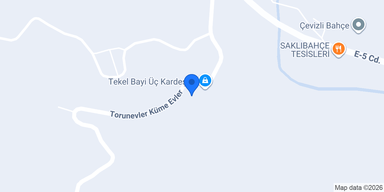ÜÇ KARDEŞLER TEKEL BÜFE & KÖY ÜRÜNLERİ konumu