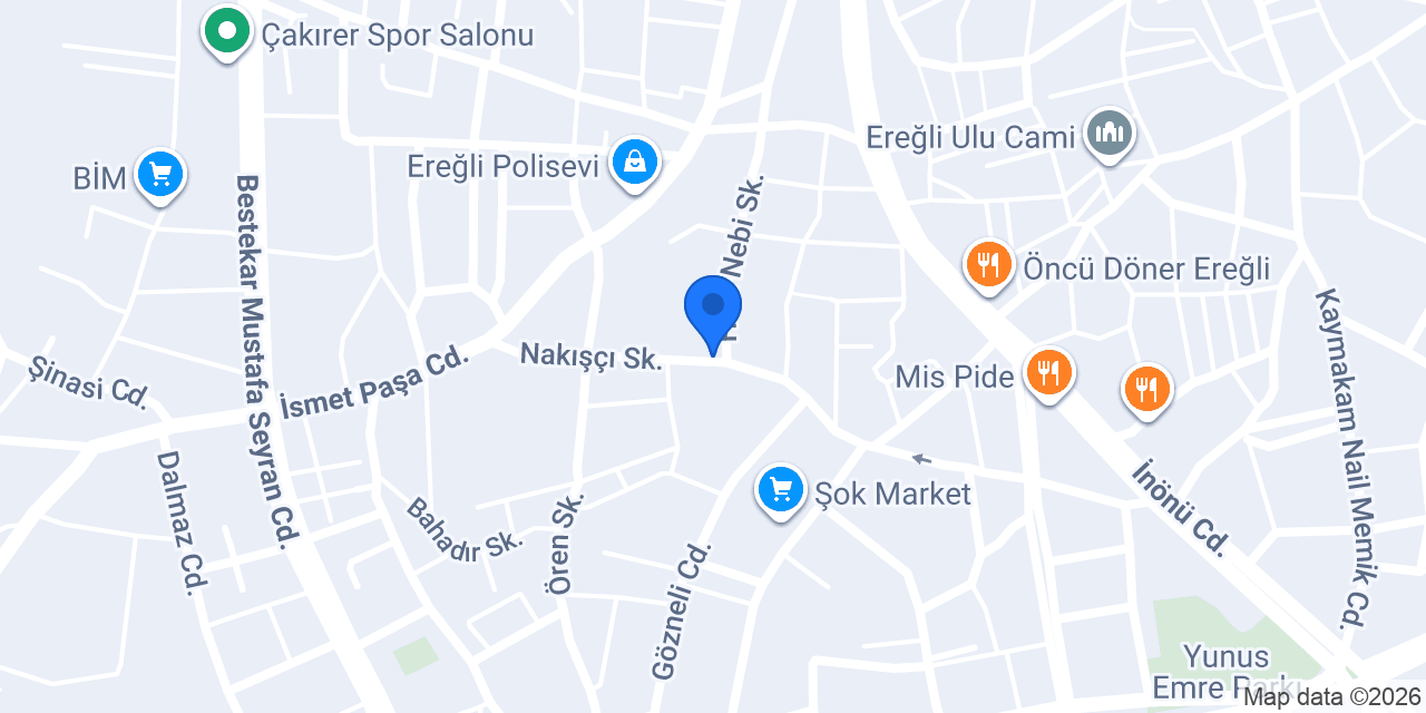 KÖŞEM ET VE SAKATAT konumu
