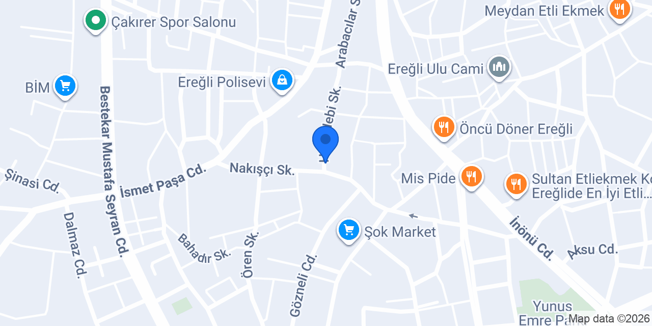 Kuzucu Veteriner Kliniği konumu