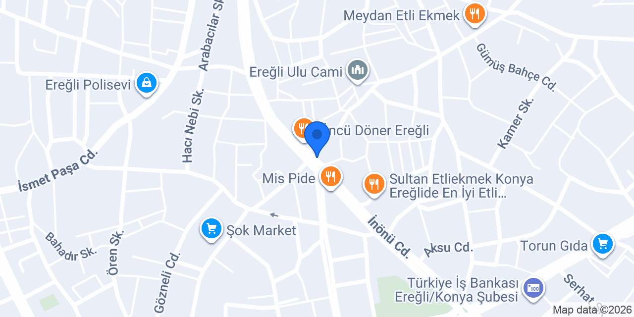 Hotel Fuat Bey konumu