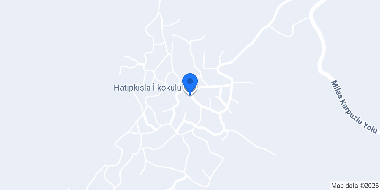 Hatipkışla İlkokulu konumu