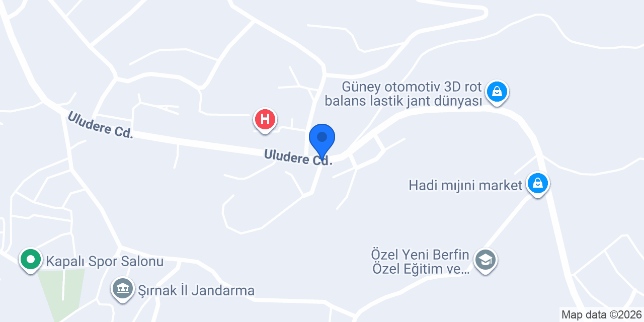 Urfa Yörem Baklavaları Şırnak konumu